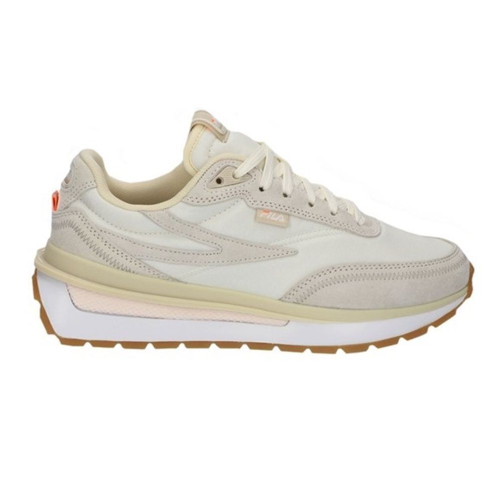 Fila Women’s Renno Trainer Sneakers Shoes White Peach Light Green Tan Size 7